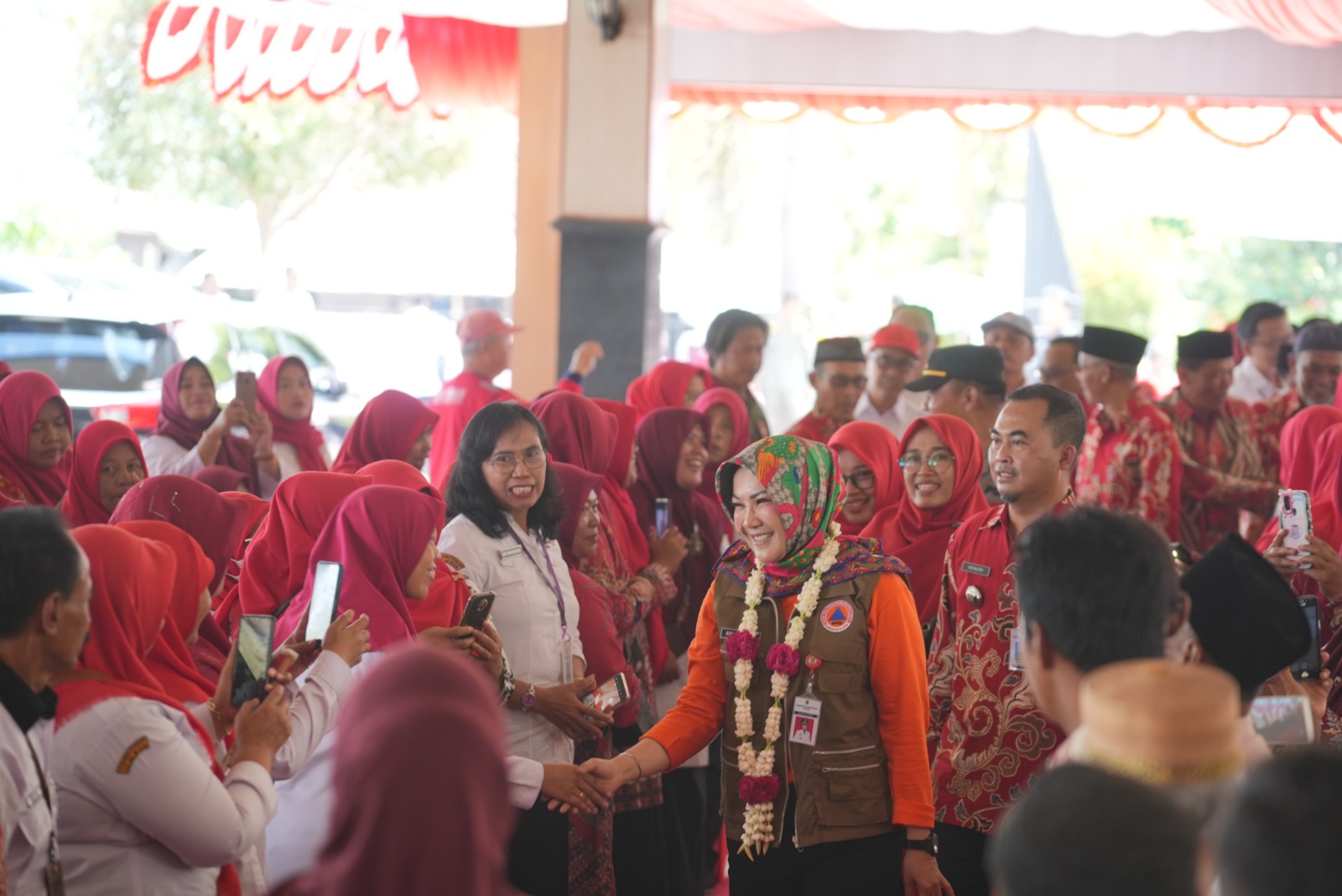 Sambang Warga, Sri Mulyani Resmikan Joglo Wisang Geni Desa Dalangan