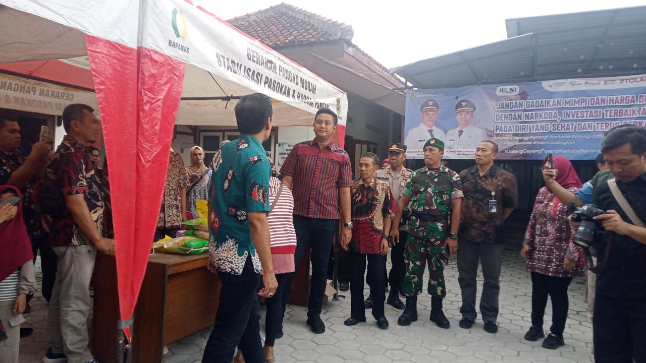 Gerakan Pangan Murah Serentak Di 26 Kecamatan Di Klaten