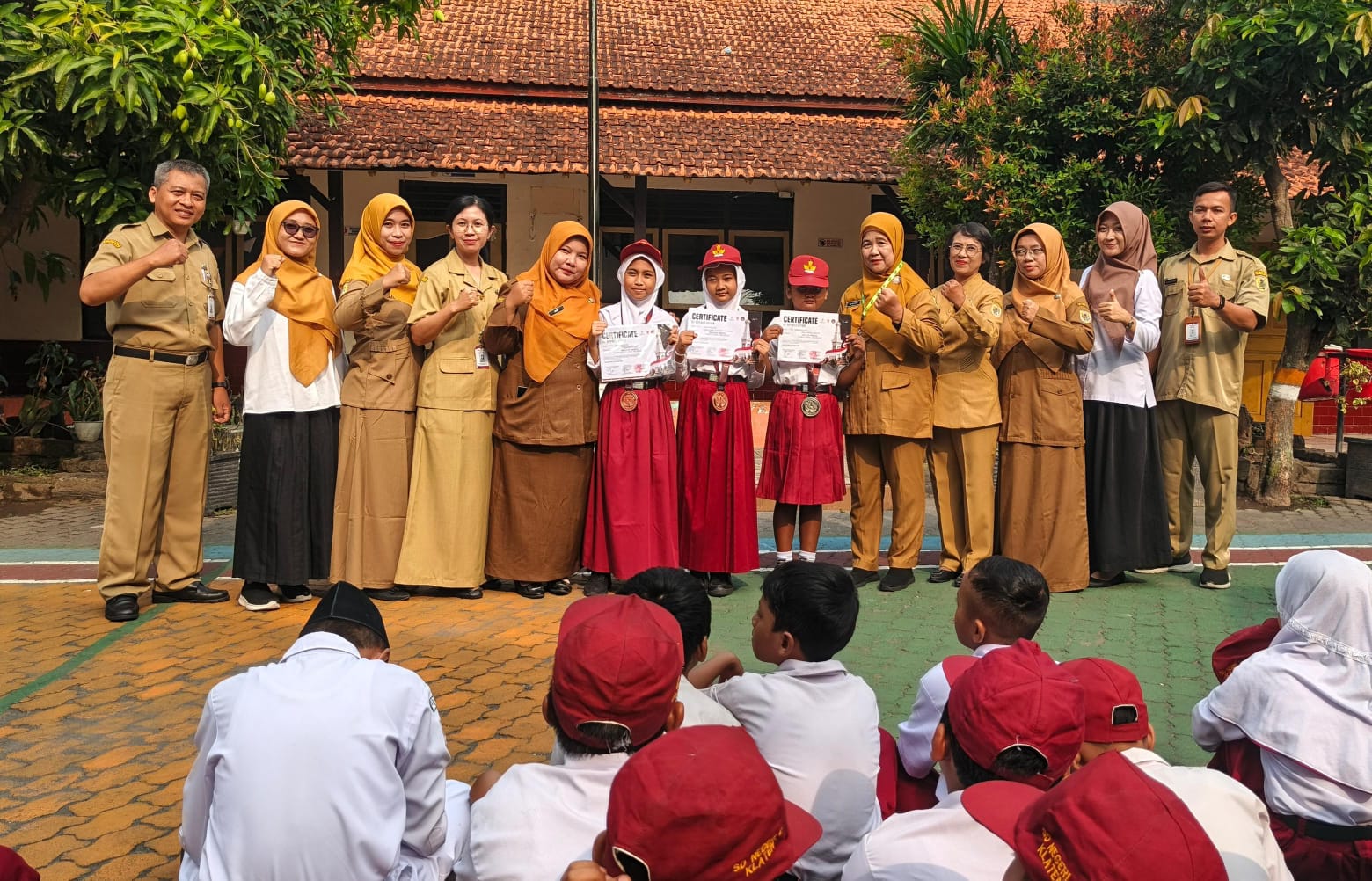 Waww… Ada Atlet Internasional Di SDN 2 Klaten