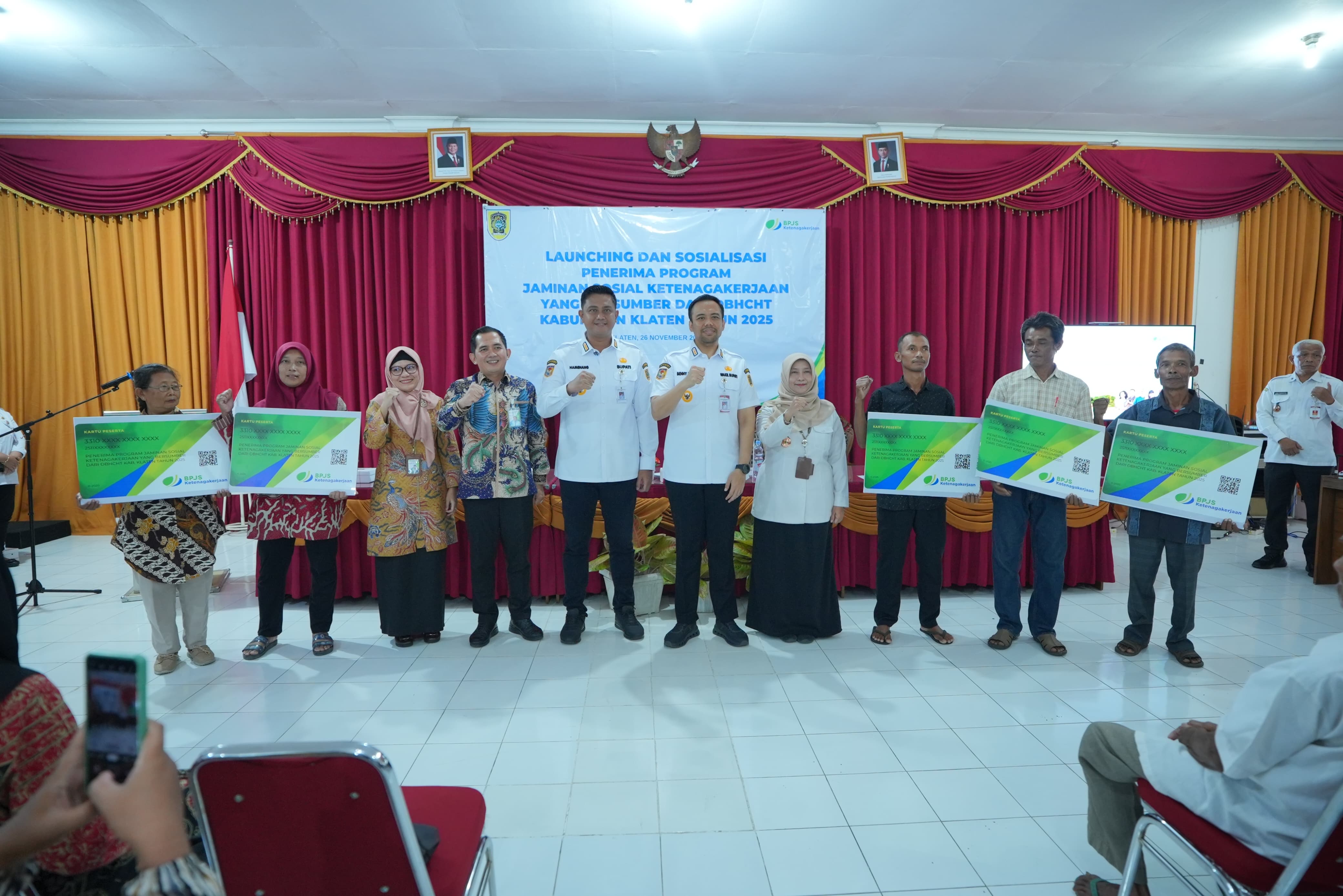 Pemkab Klaten Luncurkan Program Jaminan Sosial Ketenagakerjaan, Sasar 1.875 Buruh Tani Tembakau