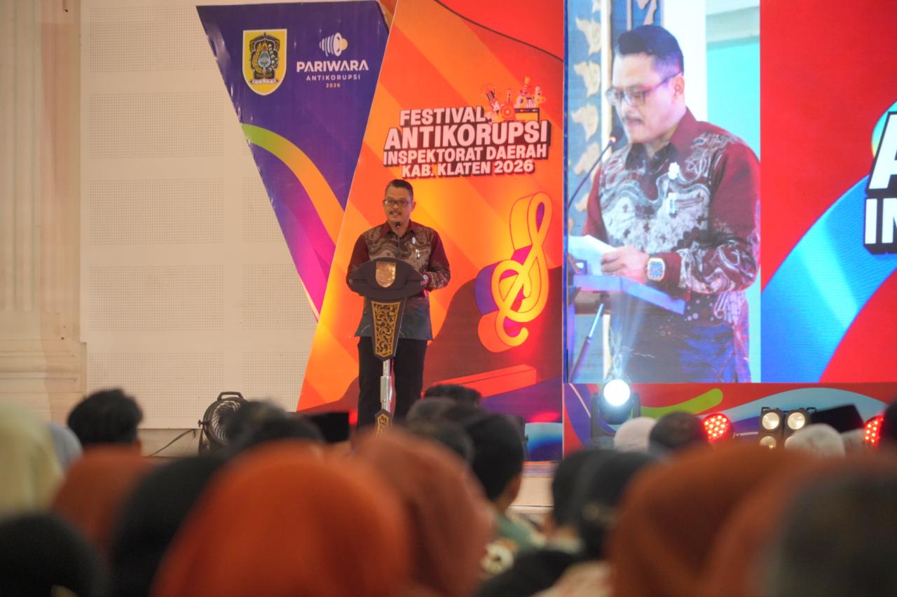 Festival Antikorupsi 2026, Pemkab Klaten Kukuhkan Duta Antikorupsi